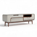 Mobile TV in legno e metallo con cassetti per soggiorno – 150 x 45 x 50 cm