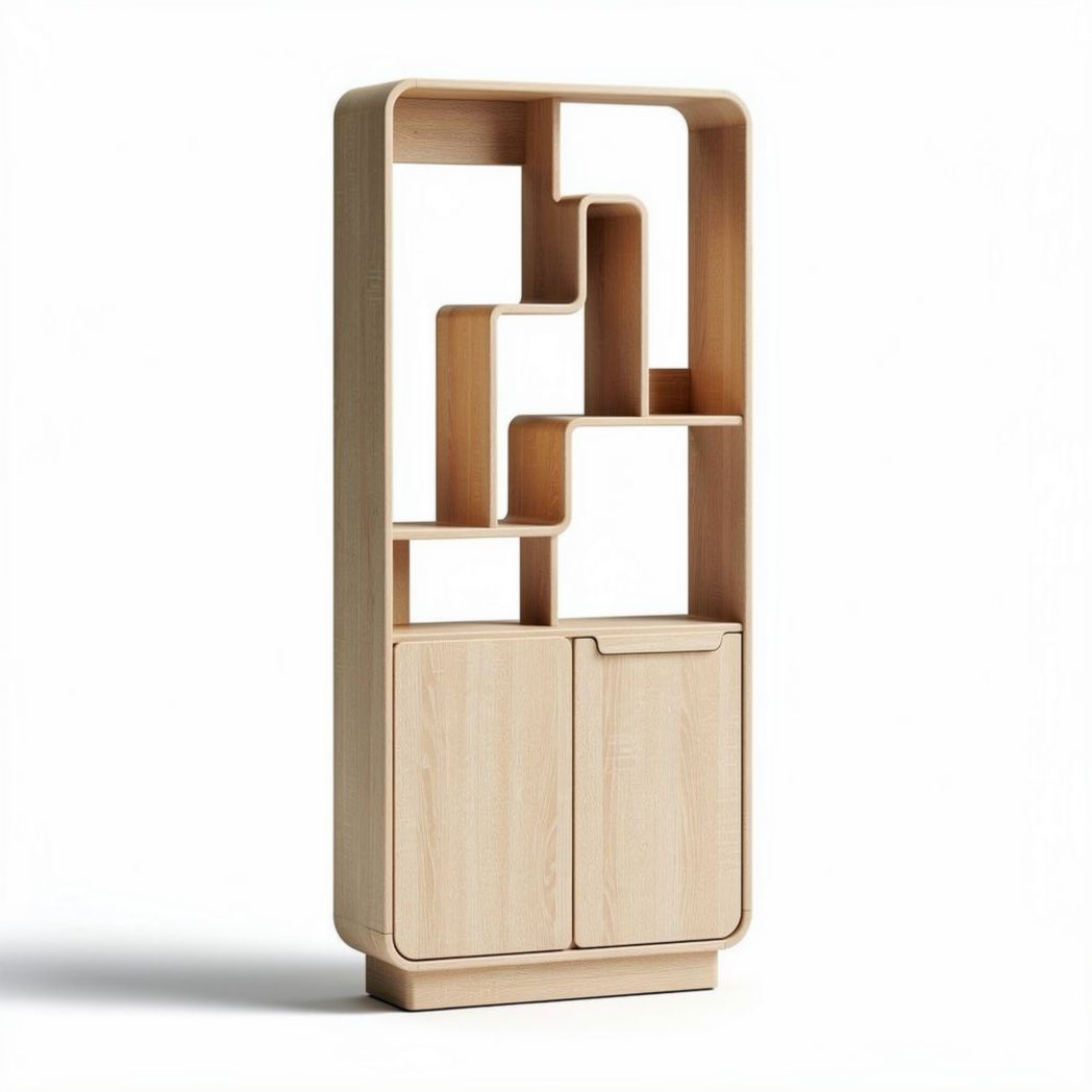 Mobile libreria in legno per arredo interno – 40 x 15 x 150 cm