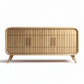 Mobile contenitore in legno di bambù per soggiorno – 150 x 50 x 70 cm