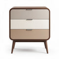 Comodino in legno con finitura sfumata per camera da letto – 50 x 40 x 70 cm